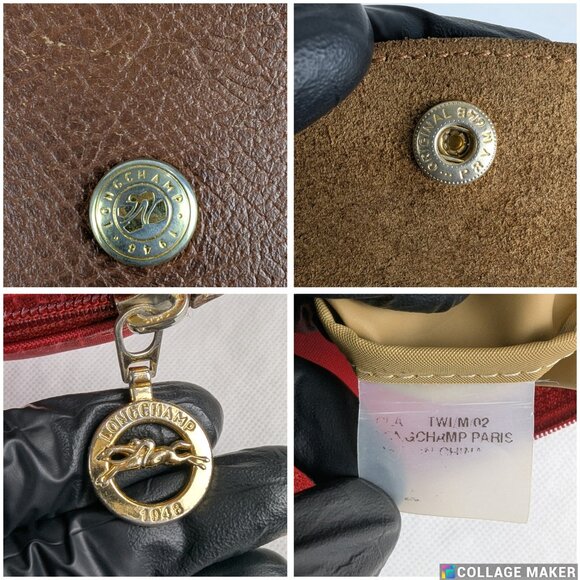 Used Longchamp Le Pliage Tote Bag Red – 100% Authentic, Classic Design! - Picture 5 of 16